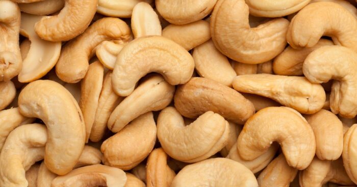 Kešu oříšky obsahují spoustu proteinu