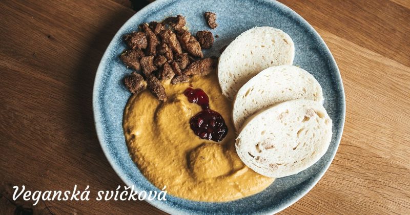 Recept: Lahodná a jednoduchá veganská svíčková