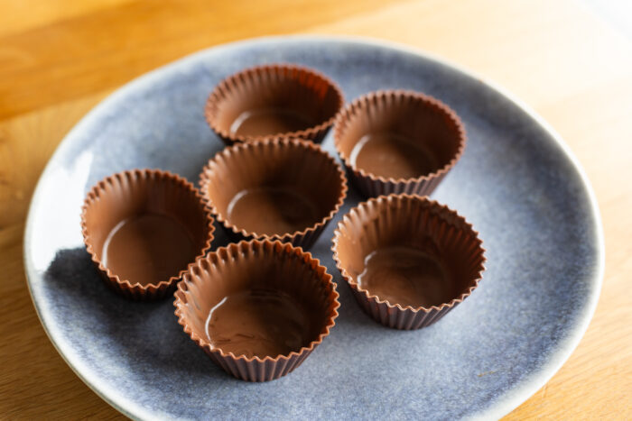 Plnění košíčků Reese's