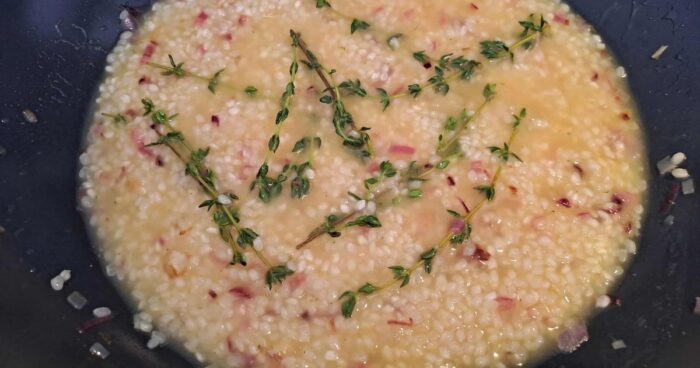 Krémové dýňové rizoto