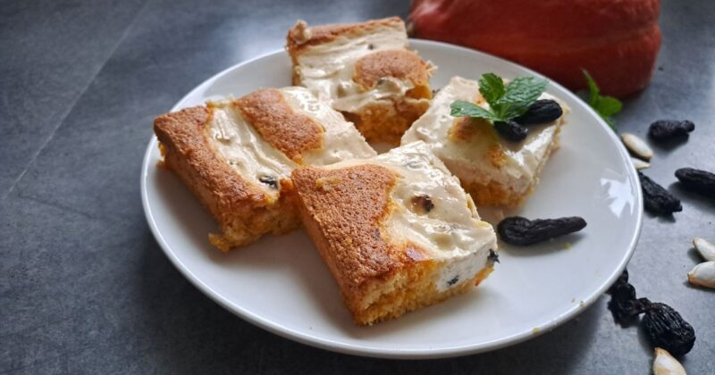 Nejlepší dýňová buchta s tvarohem